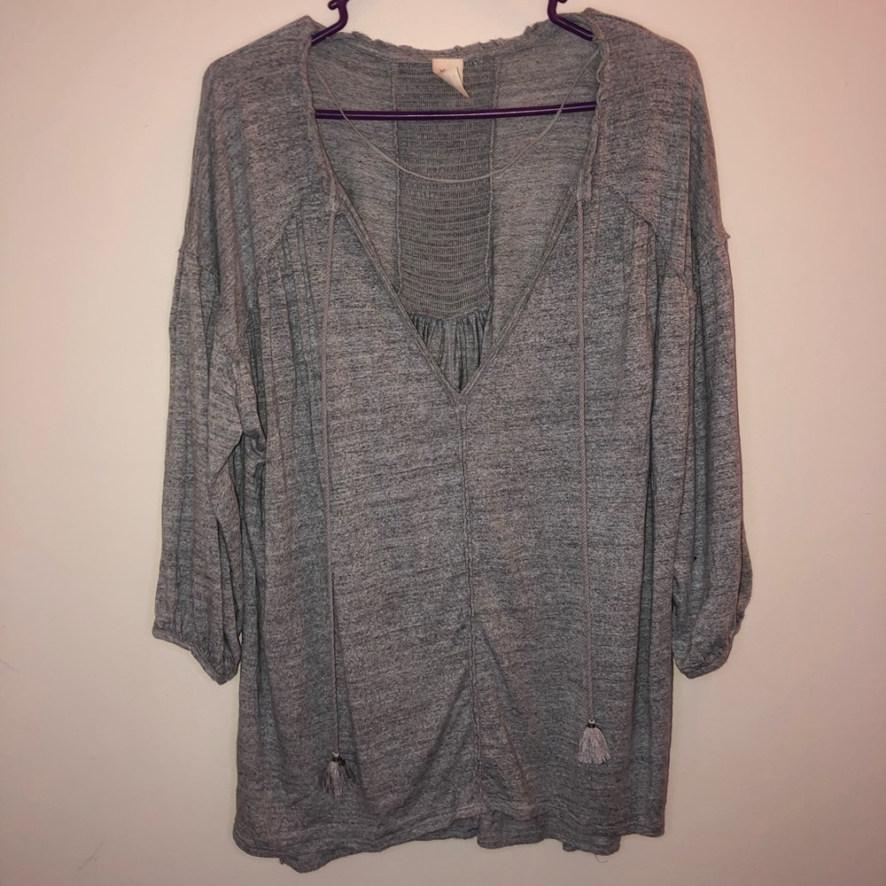 Free People/We The Free Just A Henley Size M